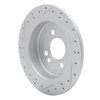 830-32003R Geoperformance Drilled/Slotted Brake Rotor, 2002-2015 Mini, Position: Rear Right - image 4
