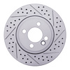 830-32005R Geoperformance Drilled/Slotted Brake Rotor, 2007-2015 Mini, Position: Front Right - image 1