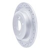 830-32007L Geoperformance Drilled/Slotted Brake Rotor, 2009-2014 Mini, Position: Rear Left - image 2