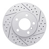 830-32009R Geoperformance Drilled/Slotted Brake Rotor, 2011-2016 Mini, Position: Front Right - image 1