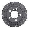 830-32010L Geoperformance Drilled/Slotted Brake Rotor, 2011-2016 Mini, Position: Rear Left - image 1