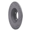 830-32010L Geoperformance Drilled/Slotted Brake Rotor, 2011-2016 Mini, Position: Rear Left - image 4
