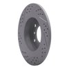 830-32010R Geoperformance Drilled/Slotted Brake Rotor, 2011-2016 Mini, Position: Rear Right - image 4