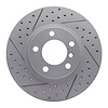 830-32011L Geoperformance Drilled/Slotted Brake Rotor, 2011-2016 Mini, Position: Front Left - image 1