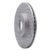 830-32011L Geoperformance Drilled/Slotted Brake Rotor, 2011-2016 Mini, Position: Front Left - image 2