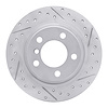 830-32012R Geoperformance Drilled/Slotted Brake Rotor, 2013-2016 Mini, Position: Rear Right - image 1