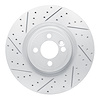 830-32014L Geoperformance Drilled/Slotted Brake Rotor, 2013-2013 Mini, Position: Front Left - image 1