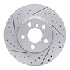830-32015L Geoperformance Drilled/Slotted Brake Rotor, 2014-2021 Mini, Position: Front Left - image 1