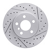 830-32015R Geoperformance Drilled/Slotted Brake Rotor, 2014-2021 Mini, Position: Front Right - image 1