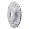 830-32015R Geoperformance Drilled/Slotted Brake Rotor, 2014-2021 Mini, Position: Front Right - image 2