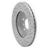 830-32017L Geoperformance Drilled/Slotted Brake Rotor, Fits Select Mini, Position: Front Left - image 4