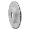 830-32017R Geoperformance Drilled/Slotted Brake Rotor, Fits Select Mini, Position: Front Right - image 2