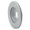 830-32017R Geoperformance Drilled/Slotted Brake Rotor, Fits Select Mini, Position: Front Right - image 4
