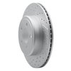 830-32018L Geoperformance Drilled/Slotted Brake Rotor, Fits Select Mini, Position: Front Left - image 2