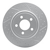 830-32018R Geoperformance Drilled/Slotted Brake Rotor, Fits Select Mini, Position: Front Right - image 1