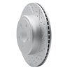 830-32018R Geoperformance Drilled/Slotted Brake Rotor, Fits Select Mini, Position: Front Right - image 2