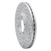 830-37008L Geoperformance Drilled/Slotted Brake Rotor, 1992-2002 Multiple Makes/Models, Position: Front Left - image 2