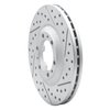 830-37008R Geoperformance Drilled/Slotted Brake Rotor, 1992-2002 Multiple Makes/Models, Position: Front Right - image 2