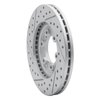 830-37008R Geoperformance Drilled/Slotted Brake Rotor, 1992-2002 Multiple Makes/Models, Position: Front Right - image 4