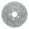 830-39013R Geoperformance Drilled/Slotted Brake Rotor, 2003-2009 Mopar, Position: Front Right - image 1