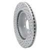 830-39017R Geoperformance Drilled/Slotted Brake Rotor, Fits Select Mopar, Position: Front Right - image 4
