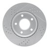 830-40024R Geoperformance Drilled/Slotted Brake Rotor, 2007-2017 Multiple Makes/Models, Position: Front Right - image 4