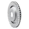 830-40025L Geoperformance Drilled/Slotted Brake Rotor, 2008-2014 Mopar, Position: Front Left - image 2