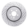 830-40035R Geoperformance Drilled/Slotted Brake Rotor, Fits Select Mopar, Position: Front Right - image 1