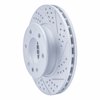 830-40043R Geoperformance Drilled/Slotted Brake Rotor, Fits Select Multiple Makes/Models, Position: Front Right,Fr Right - image 2
