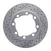 830-40045L Geoperformance Drilled/Slotted Brake Rotor, 1988-2000 Multiple Makes/Models, Position: Front Left - image 1