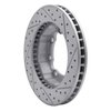 830-40045L Geoperformance Drilled/Slotted Brake Rotor, 1988-2000 Multiple Makes/Models, Position: Front Left - image 4