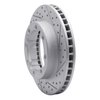 830-40045R Geoperformance Drilled/Slotted Brake Rotor, 1988-2000 Multiple Makes/Models, Position: Front Right - image 2