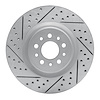 830-40049L Geoperformance Drilled/Slotted Brake Rotor, 2015-2021 Mopar, Position: Front Left - image 1
