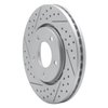 830-40091L Geoperformance Drilled/Slotted Brake Rotor, 2001-2007 Mopar, Position: Front Left - image 2