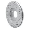 830-40091L Geoperformance Drilled/Slotted Brake Rotor, 2001-2007 Mopar, Position: Front Left - image 4