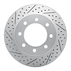 830-40102L Geoperformance Drilled/Slotted Brake Rotor, 2003-2008 Mopar, Position: Front Left