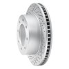 830-40102L Geoperformance Drilled/Slotted Brake Rotor, 2003-2008 Mopar, Position: Front Left - image 2
