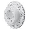 830-40102R Geoperformance Drilled/Slotted Brake Rotor, 2003-2008 Mopar, Position: Front Right - image 2