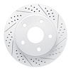 830-40105R Geoperformance Drilled/Slotted Brake Rotor, 2005-2010 Multiple Makes/Models, Position: Front Right - image 1