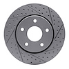 830-40107R Geoperformance Drilled/Slotted Brake Rotor, 2008-2016 Multiple Makes/Models, Position: Front Right - image 1