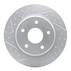 830-40109L Geoperformance Drilled/Slotted Brake Rotor, 2008-2016 Multiple Makes/Models, Position: Rear Left - image 1