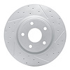 830-40112L Geoperformance Drilled/Slotted Brake Rotor, Fits Select Multiple Makes/Models, Position: Front Left - image 1