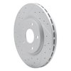 830-40112R Geoperformance Drilled/Slotted Brake Rotor, Fits Select Multiple Makes/Models, Position: Front Right - image 2