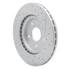 830-40112R Geoperformance Drilled/Slotted Brake Rotor, Fits Select Multiple Makes/Models, Position: Front Right - image 4