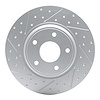 830-40113L Geoperformance Drilled/Slotted Brake Rotor, 2012-2020 Multiple Makes/Models, Position: Rear Left - image 1
