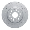 830-40120L Geoperformance Drilled/Slotted Brake Rotor, Fits Select Mopar, Position: Front Left - image 1