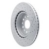 830-40120L Geoperformance Drilled/Slotted Brake Rotor, Fits Select Mopar, Position: Front Left - image 4