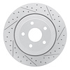 830-42003R Geoperformance Drilled/Slotted Brake Rotor, 2006-2010 Mopar, Position: Rear Right - image 1