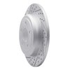 830-42004L Geoperformance Drilled/Slotted Brake Rotor, Fits Select Mopar, Position: Rear Left - image 2