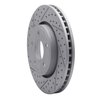 830-42005L Geoperformance Drilled/Slotted Brake Rotor, Fits Select Mopar, Position: Front Left - image 2